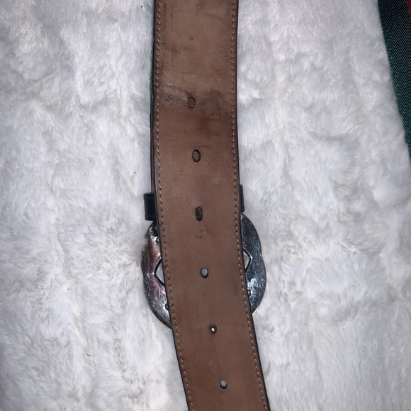 Gucci Web belt with G buckle - Picture 3 of 4
